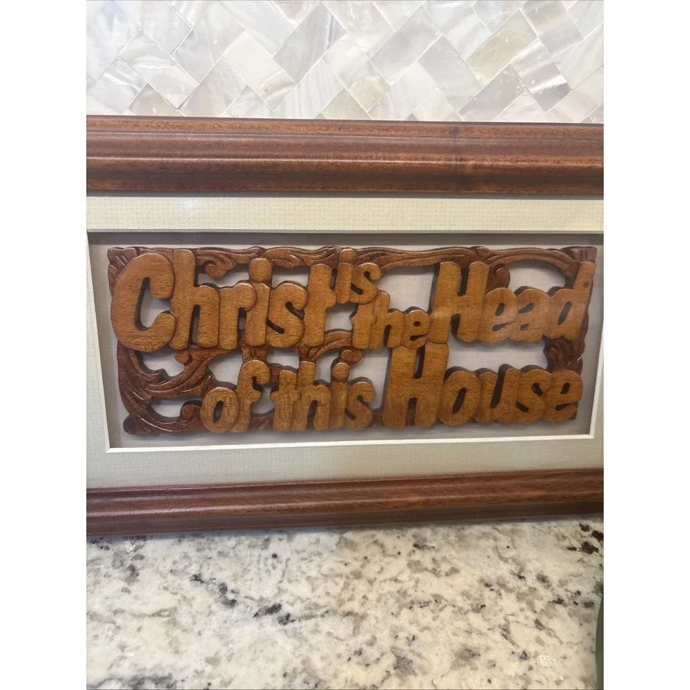 Beautiful Mahogany Hand Carved 